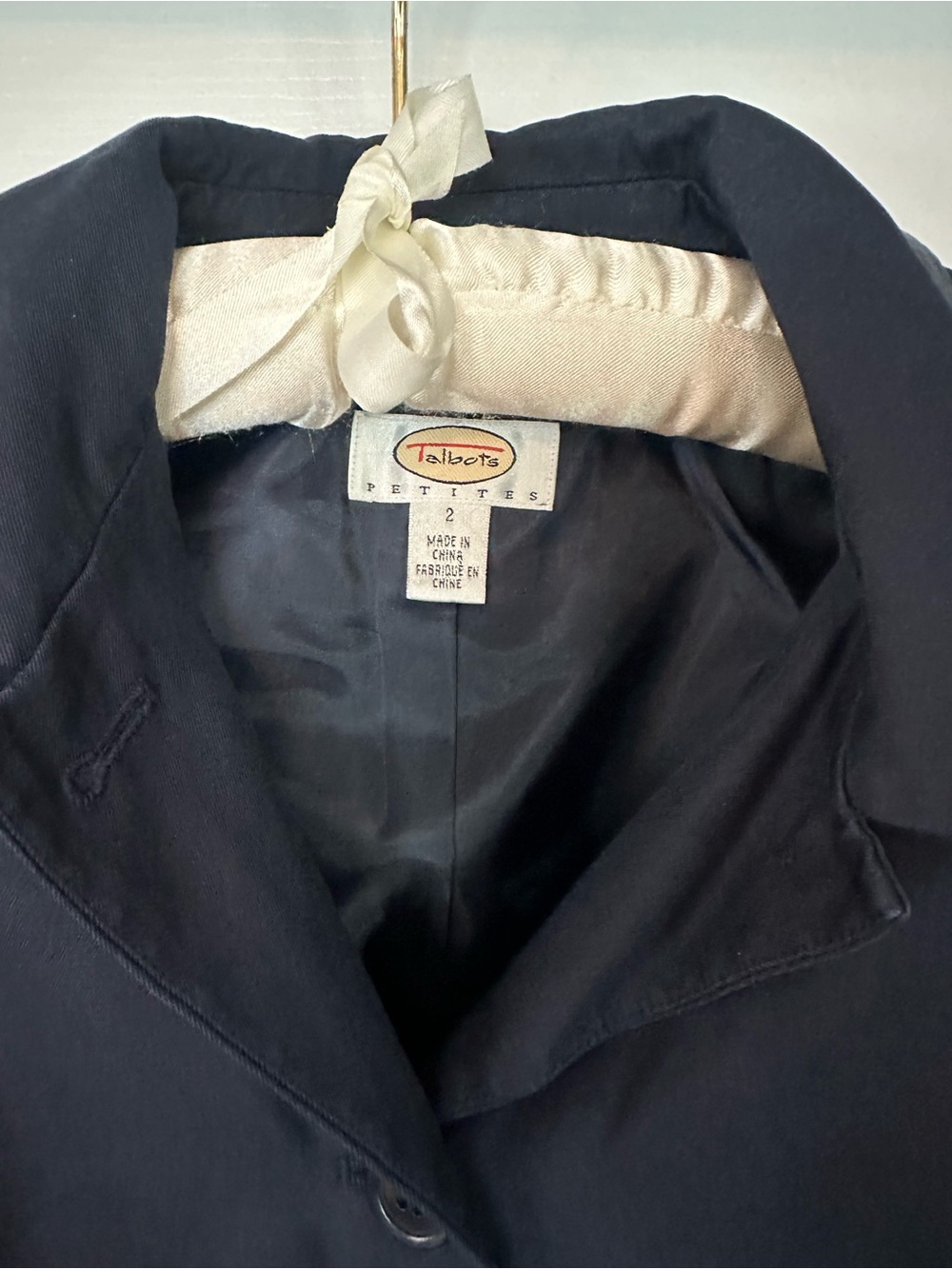 Talbot Silk Blazer and Pants - Picture 3 of 5